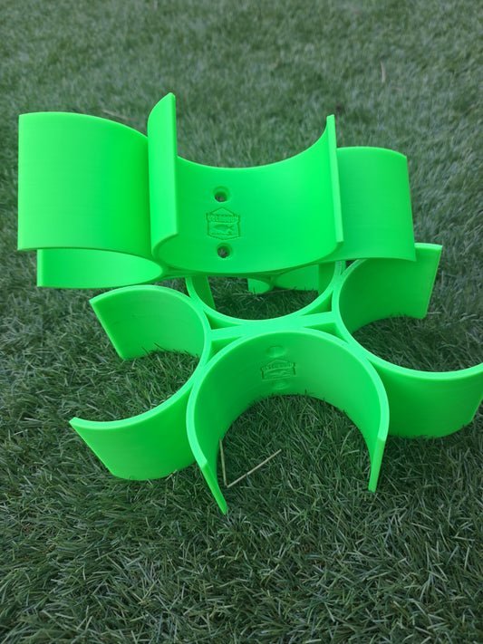 RodGuard™ 4-Way Tube Bracket – Connect Four RodGuard Tubes in One Sturdy Setup